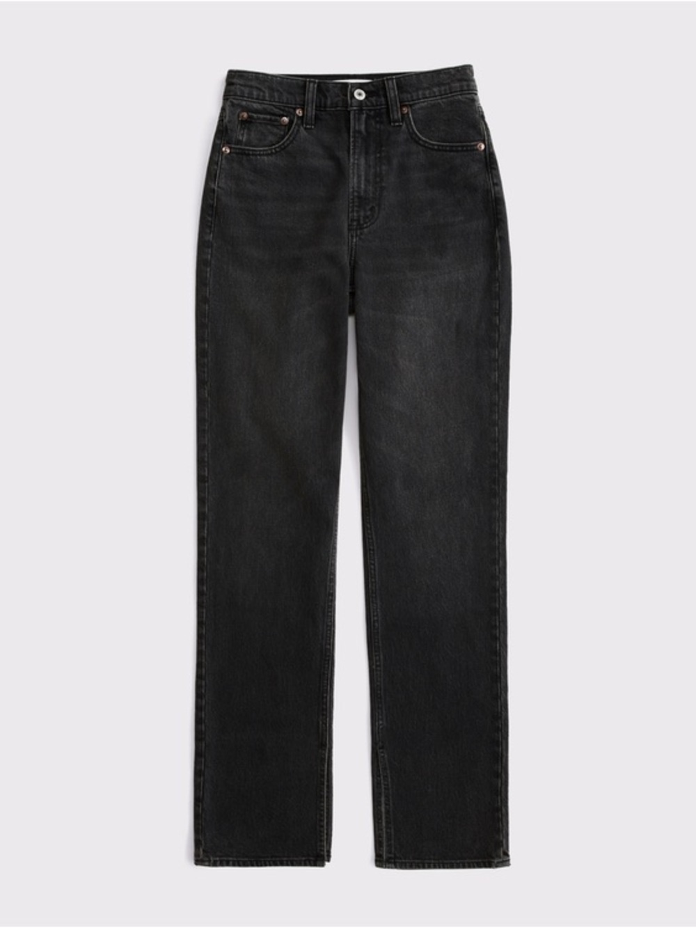 Abercrombie & Fitch Curve Love Ultra High Rise 90s Straight Jean Size 26